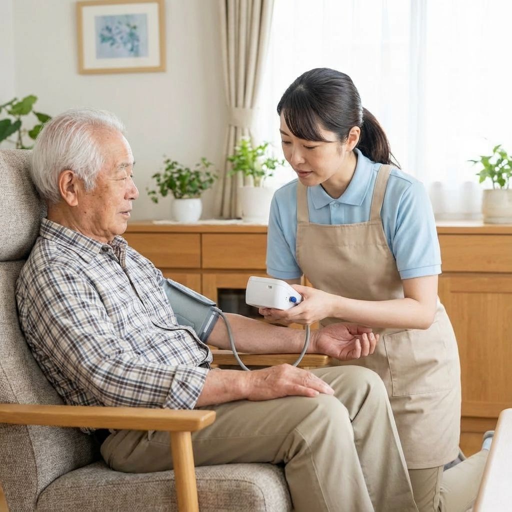 訪問介護の様子