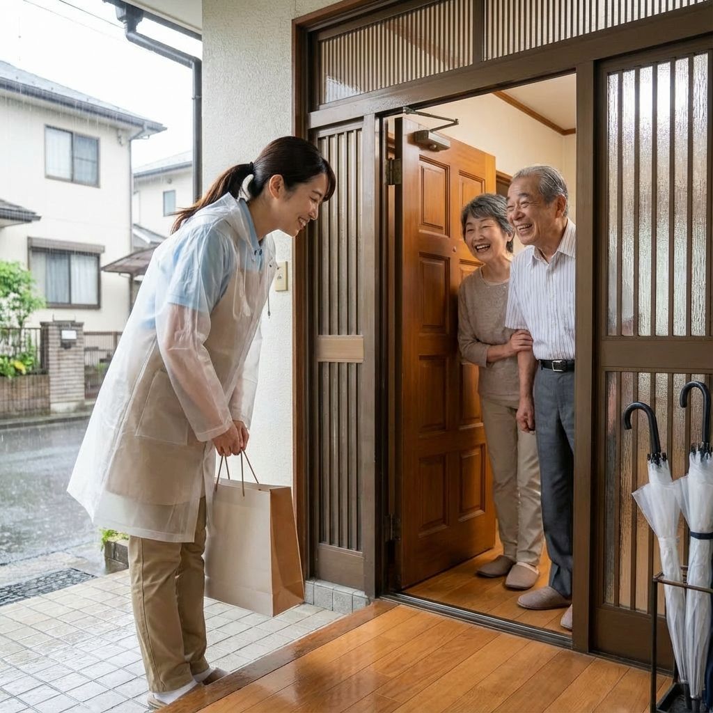 訪問介護の様子